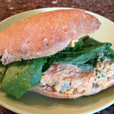 Mashed Chickpea Sandwich Spread