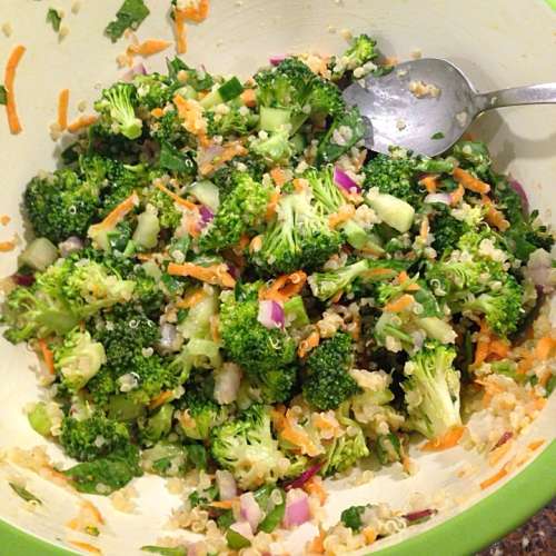 Broccoli Quinoa Salad